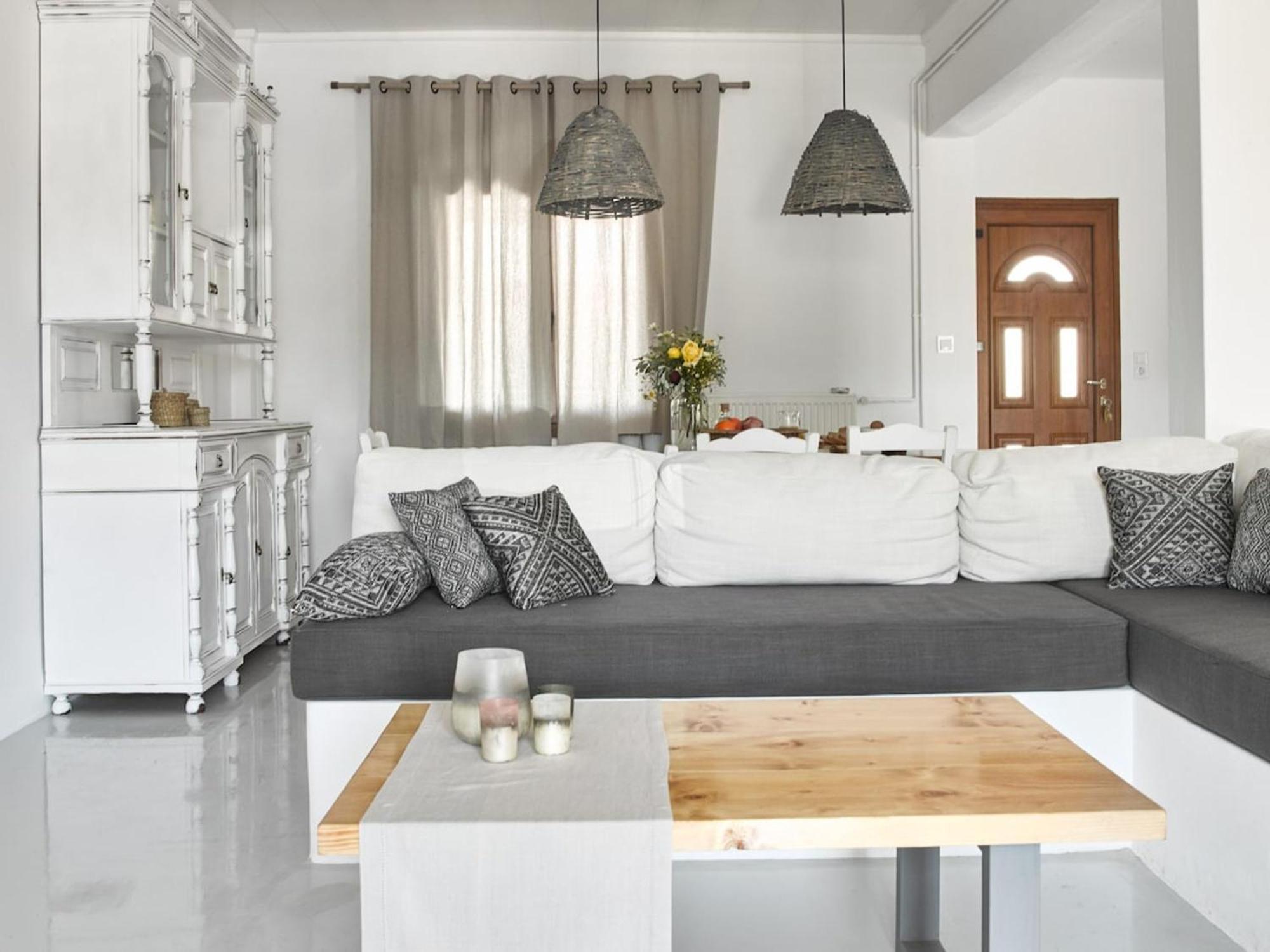 Maria Seaview Villa Near Naousa Ngoại thất bức ảnh
